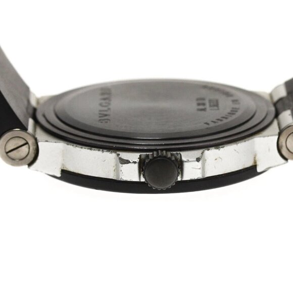 BVLGARI aluminum AL38TA Date Silver Dial Automatic Men's Watch - Picture 5 of 6